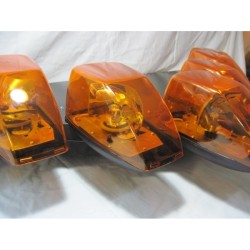 Rampa luminoasa in forma V - 6 rotoare si 1 lampa de lucru